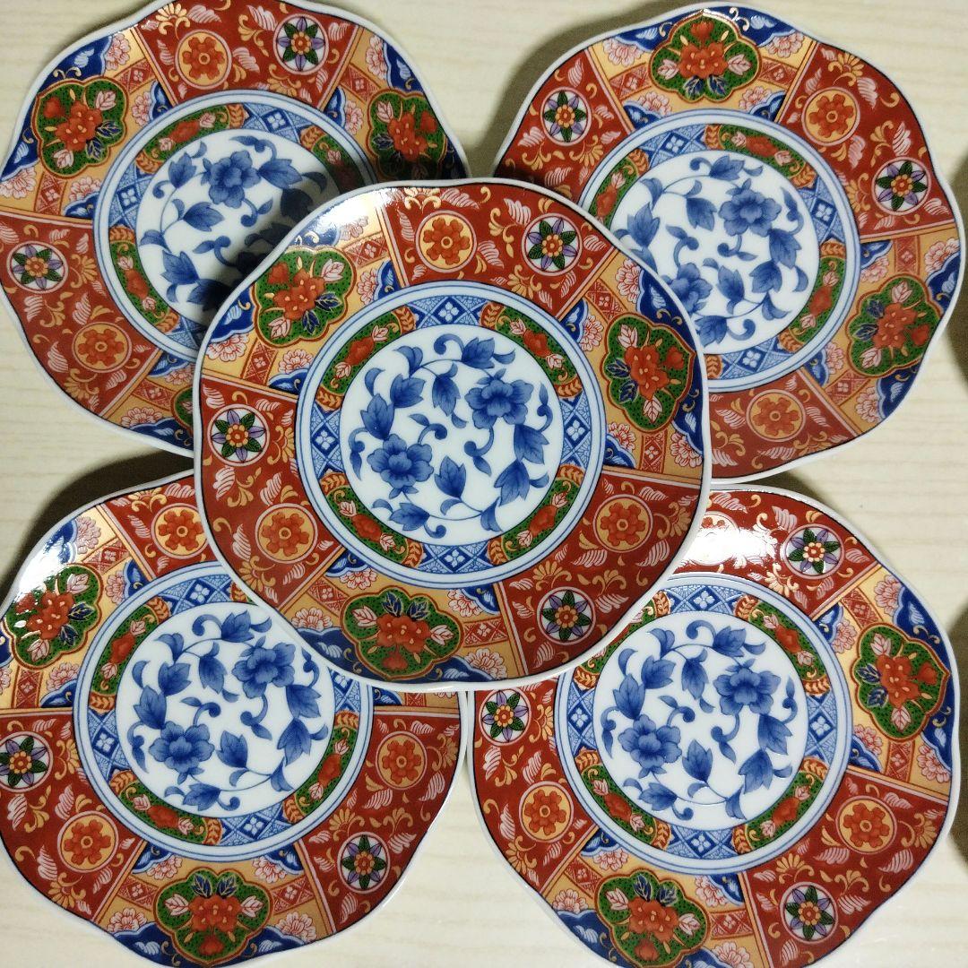 有田焼 林斎 金彩古伊万里 銘々皿 10枚 取り皿 約11.5cm