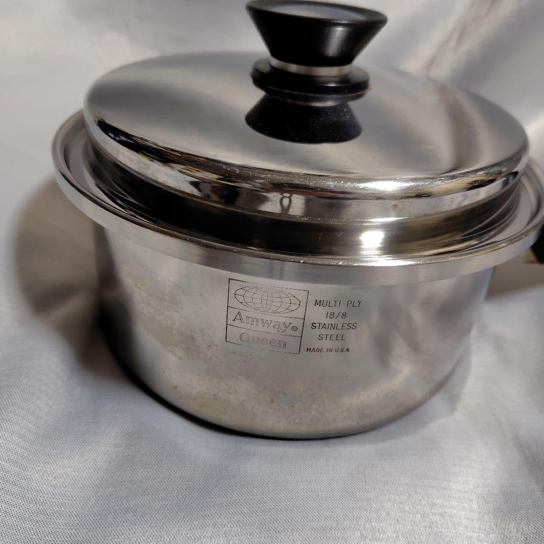 アムウェイAmway Queen 旧型 大ソースパン 中古品