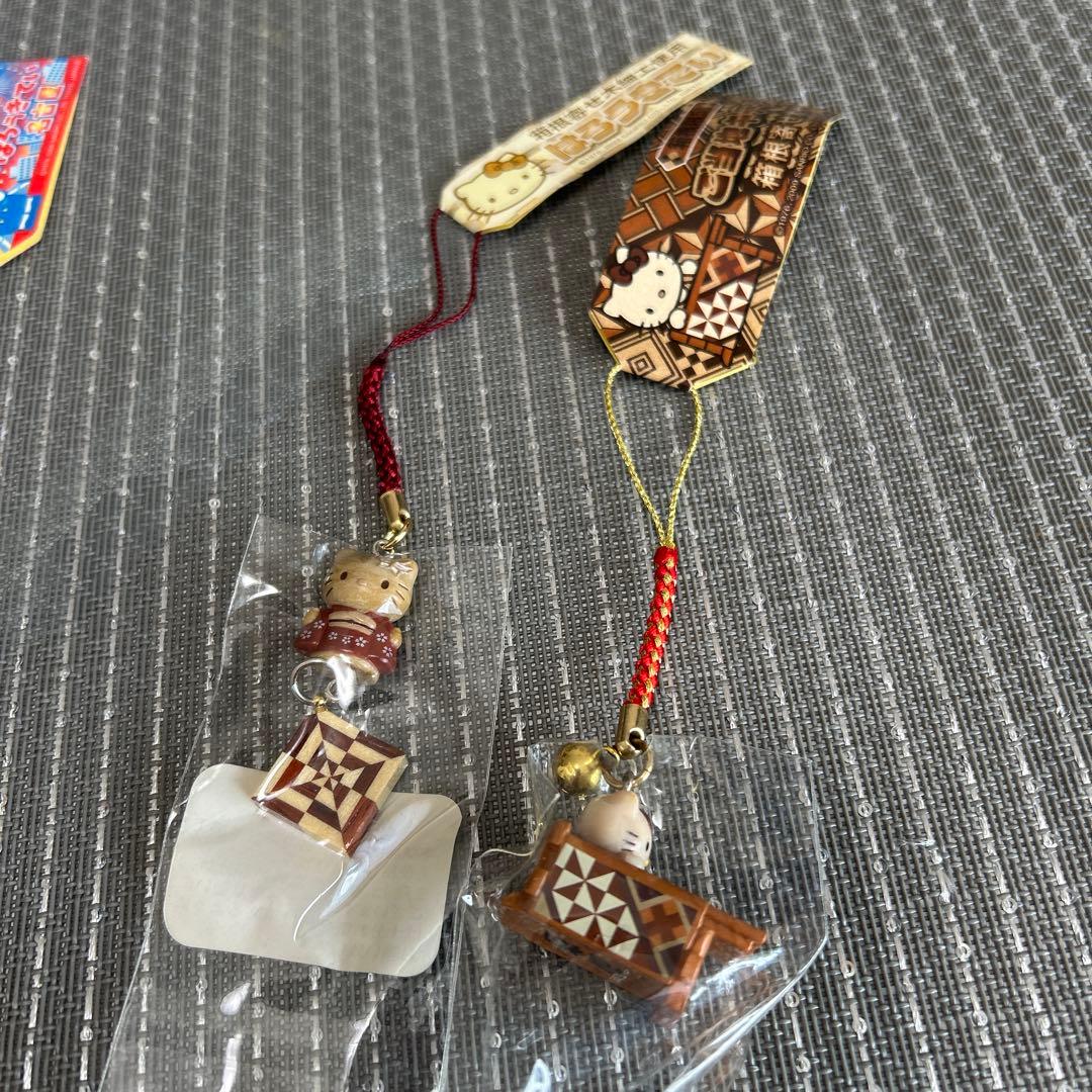 【新品未使用】ご当地キティストラップ 10個セット