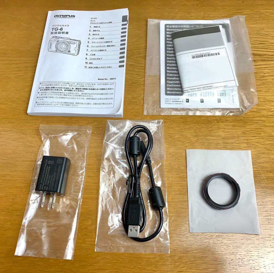 Olympus デジタルカメラ Tough TG-6 RED