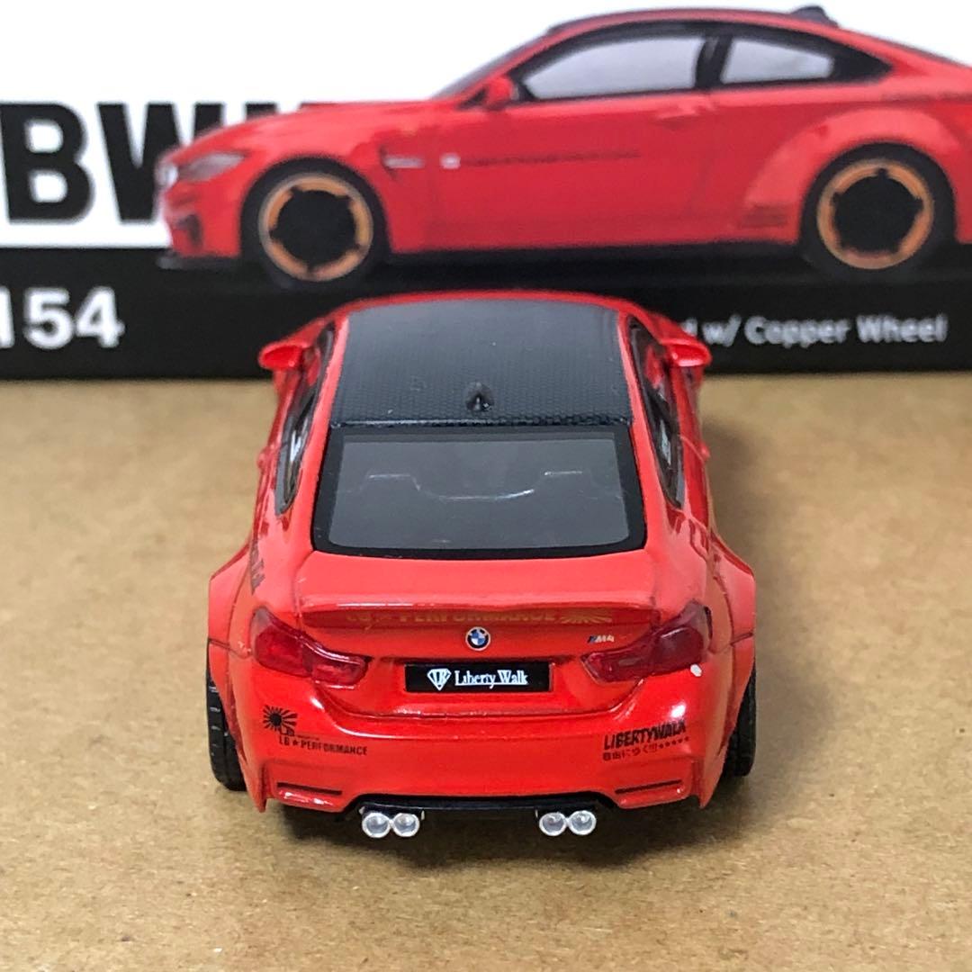 MINI GT　LBWK　 M4　RED w/ COPPER WHEEL