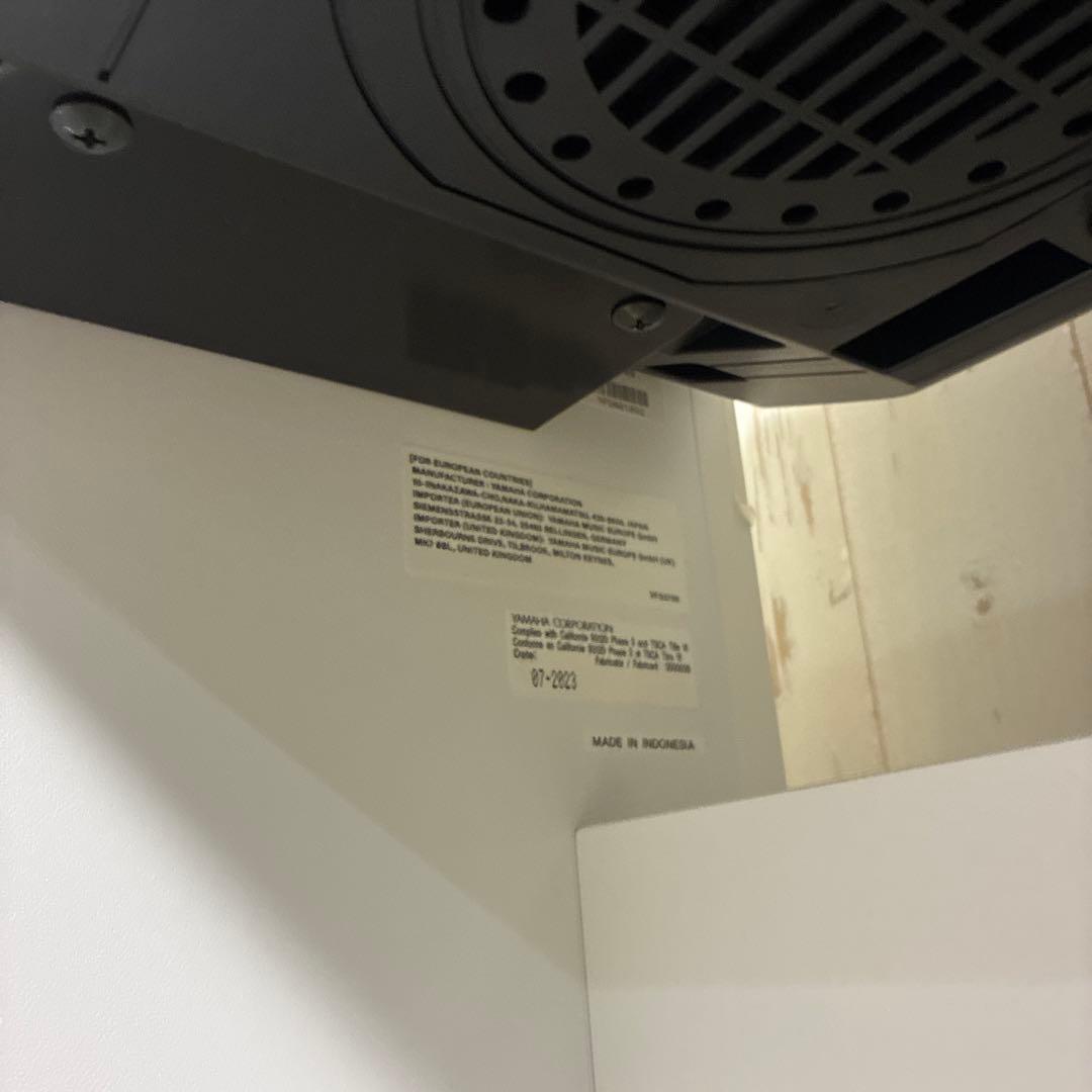 24年製 美品　Yamaha p125a電子ピアノ　ペダル　スタンド付き