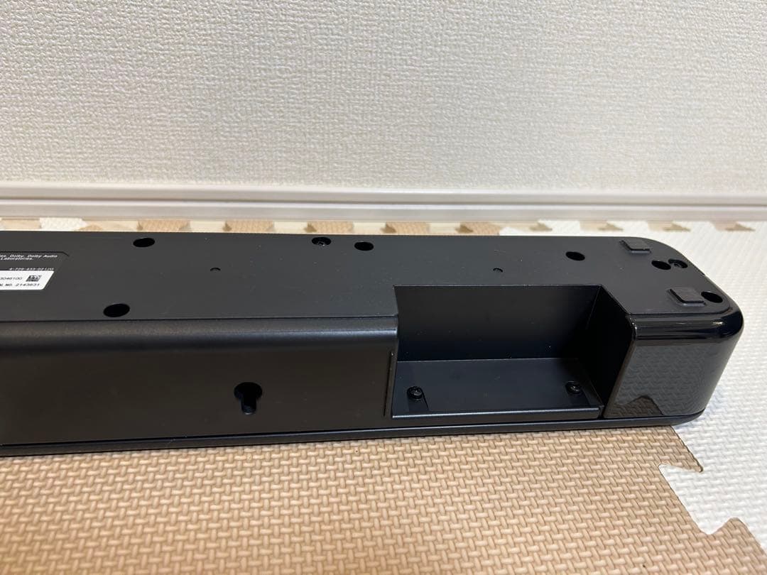 SONY Bluetooth サウンドバー 『HTS100F』