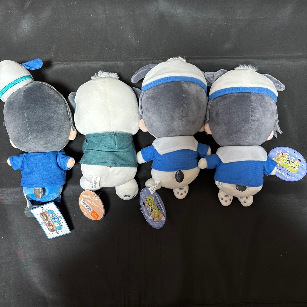 希少 サンリオ ポチャッコ ユーリ むにゅぐるみ まとめ売り 4点セット