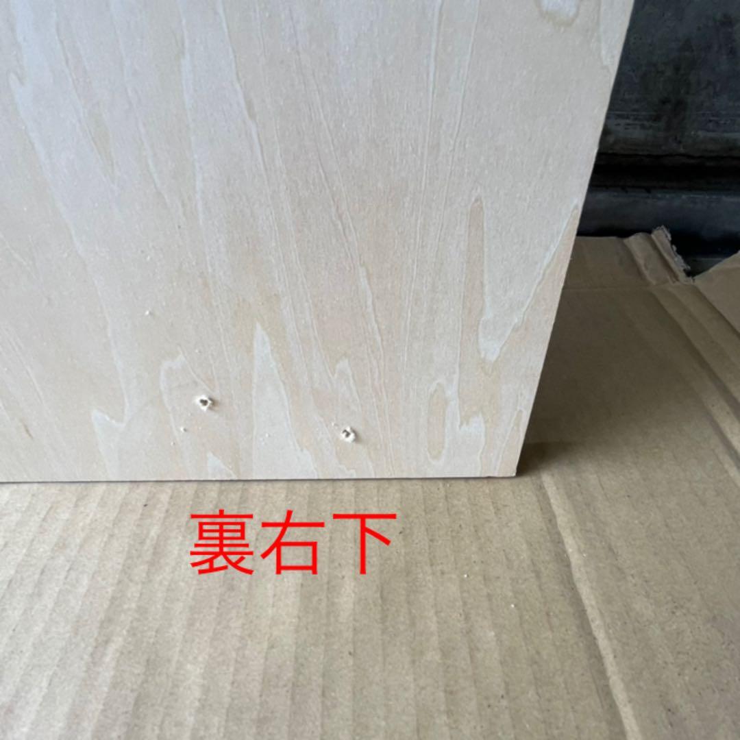 榀合板共芯厚18ミリ、 約700✖️1700ミリ、素地、 重量約11kg、送料別途