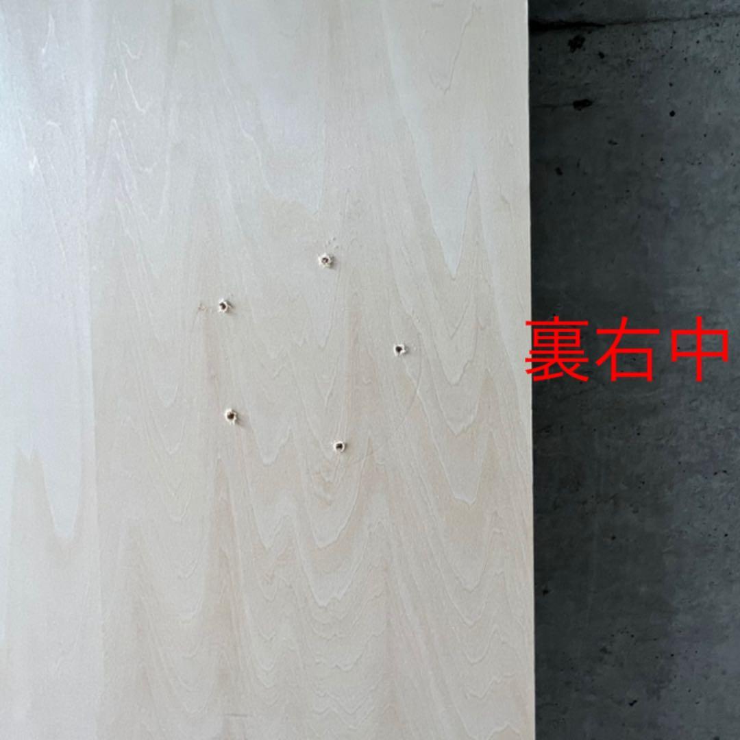 榀合板共芯厚18ミリ、 約700✖️1700ミリ、素地、 重量約11kg、送料別途
