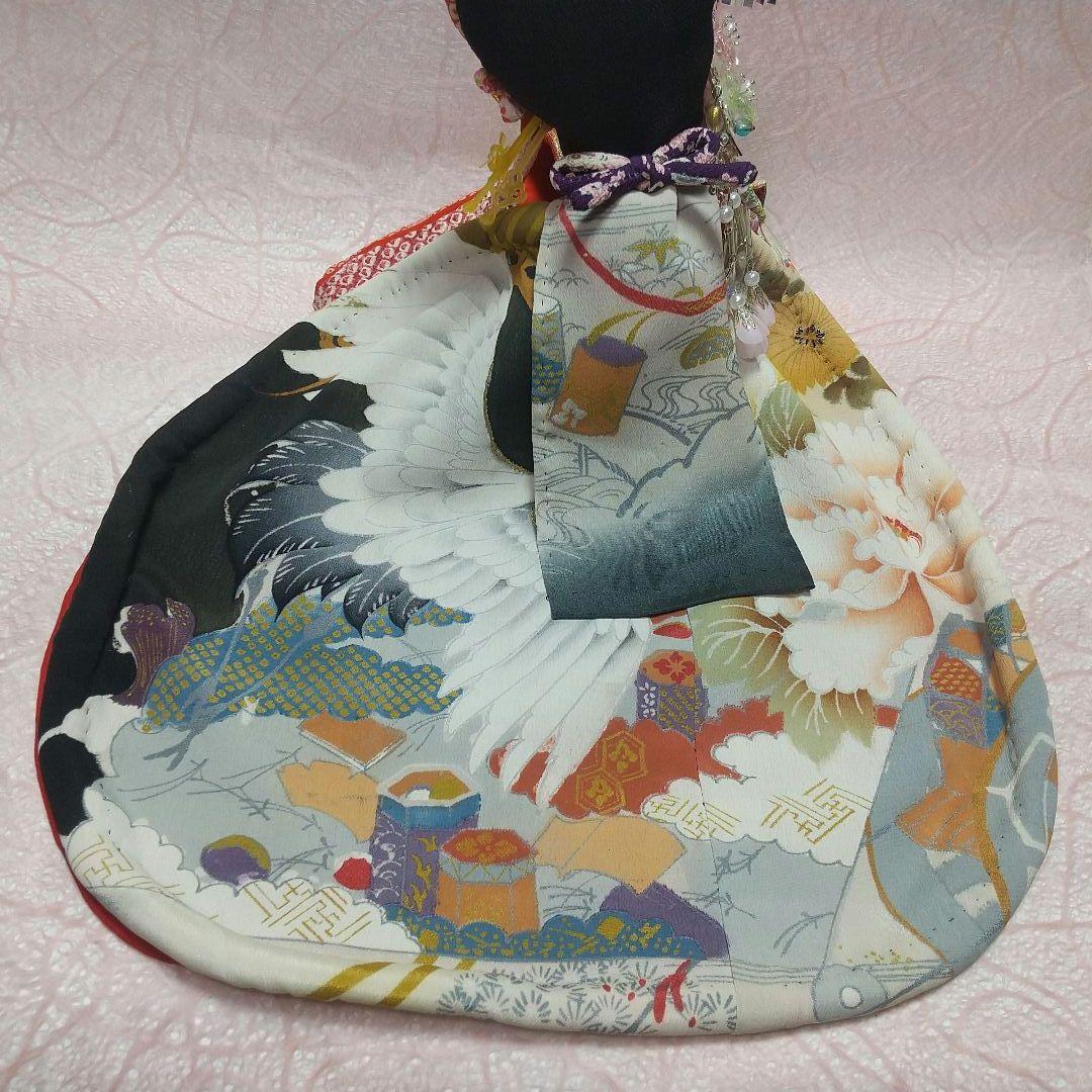 ちりめん細工 花魁 古布