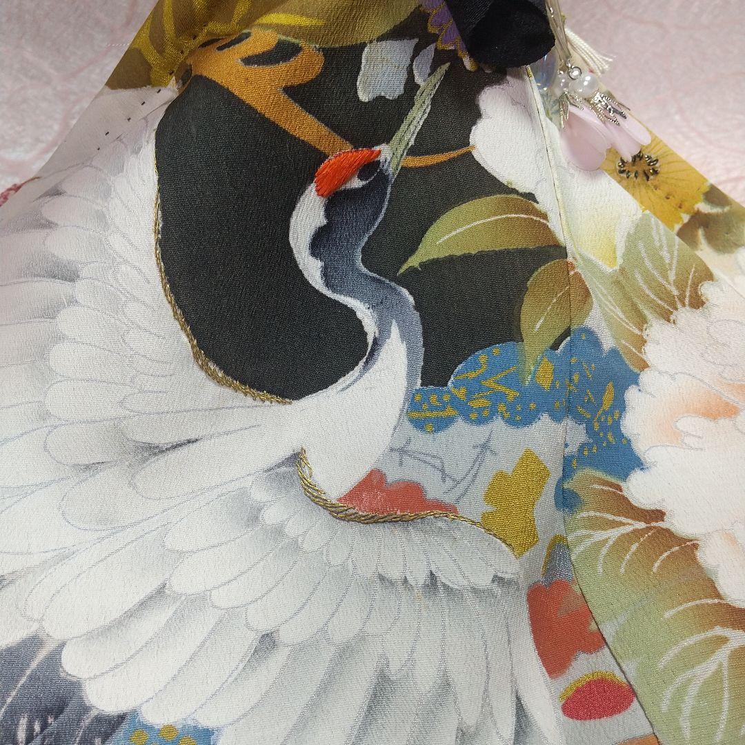 ちりめん細工 花魁 古布