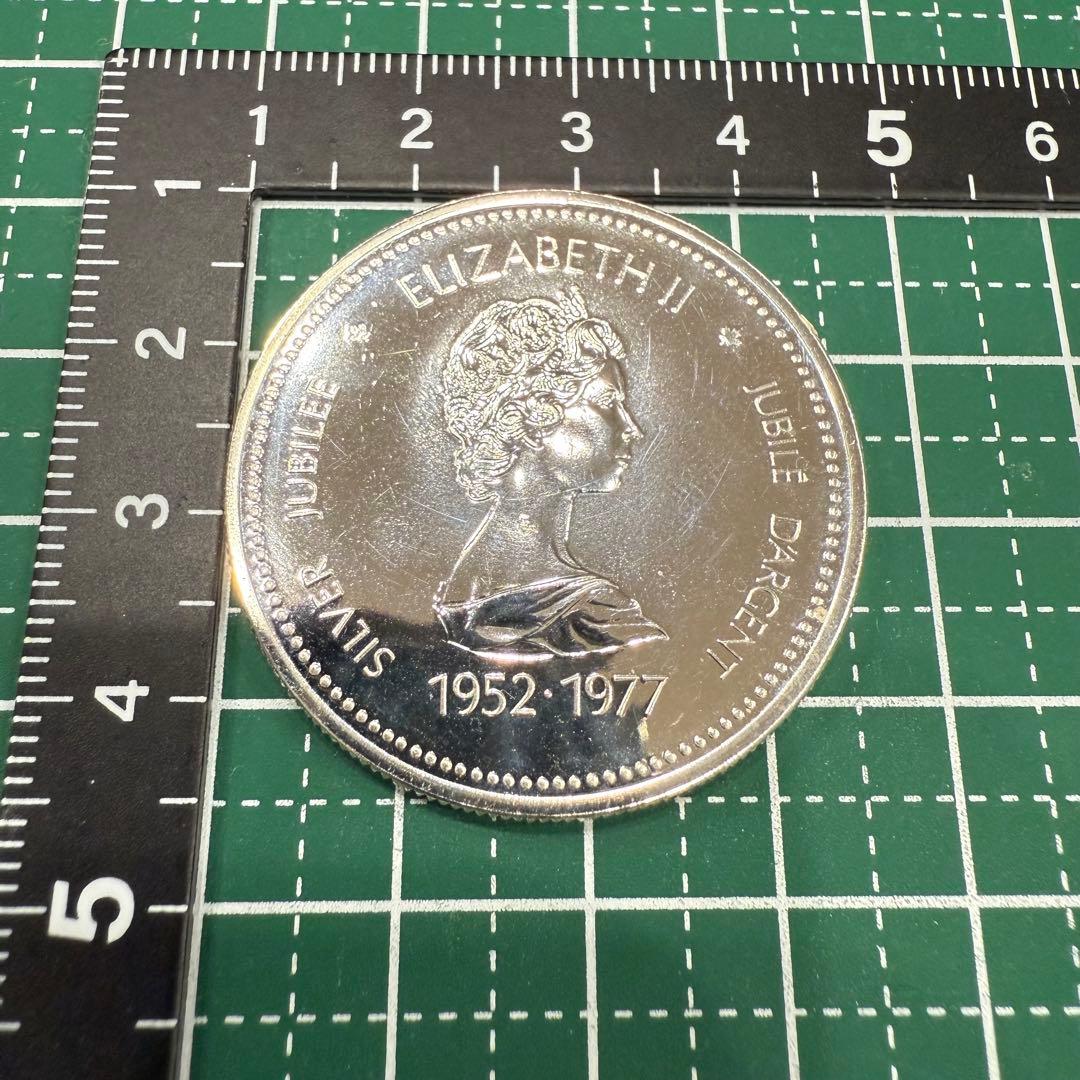 s*n様 アンティーク 銀貨 1952-1977 カナダ エリザベス2世 25周
