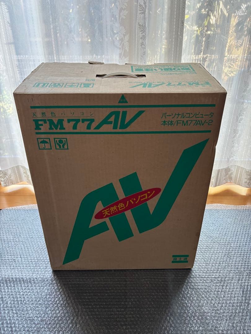 FM77AV 本体とキーボード 動作品 箱付き
