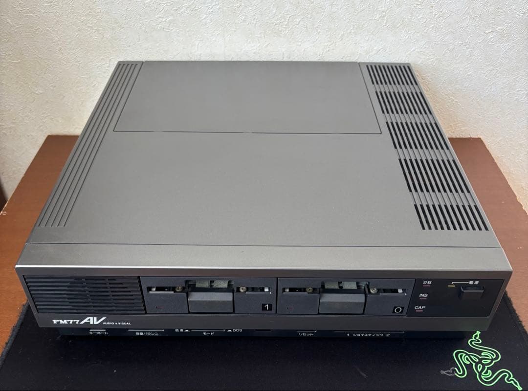FM77AV 本体とキーボード 動作品 箱付き
