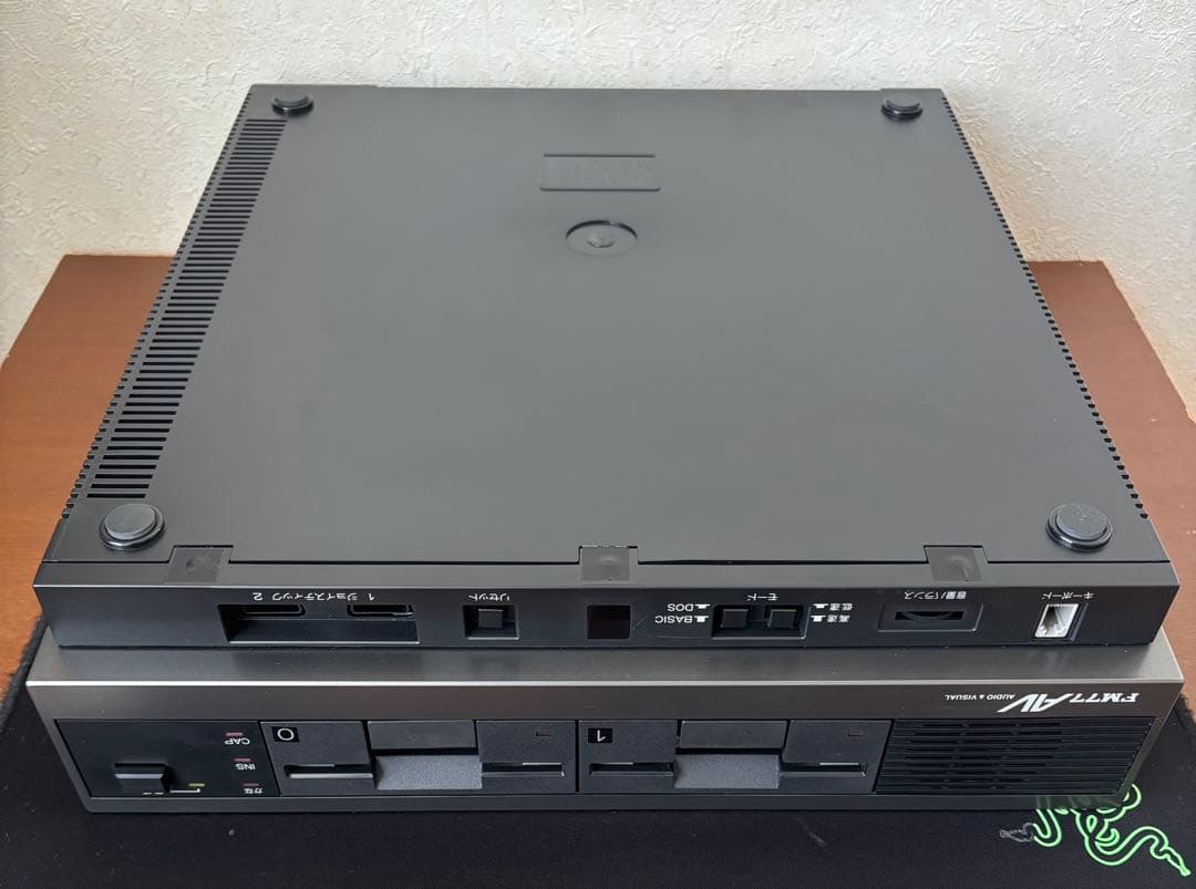 FM77AV 本体とキーボード 動作品 箱付き