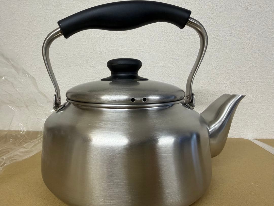 柳宗理 ステンレス ケトル 2.5L つや消し　IH対応