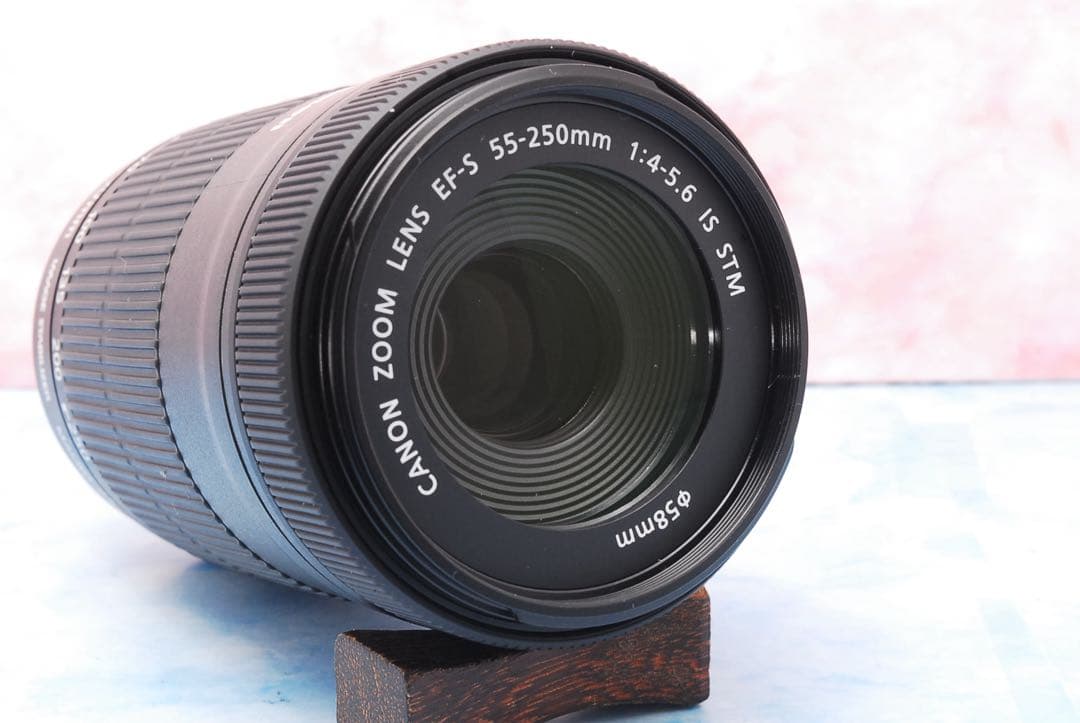 Canon EF-S 55-250mm IS STM☆極美品♪