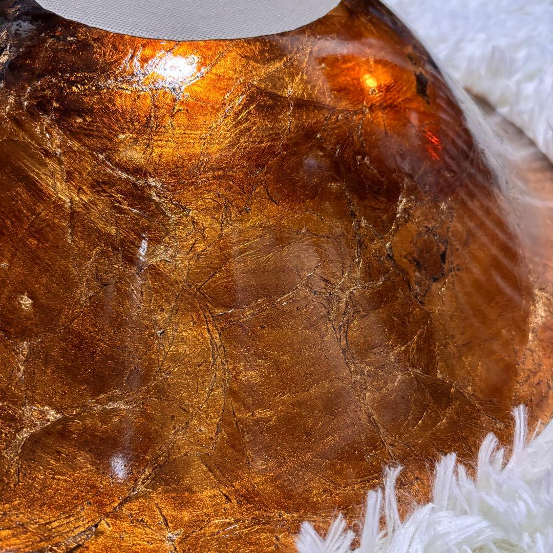 【未使用品】MURANO イタリア製　アート　ガラス 大皿　ボウル　39cm