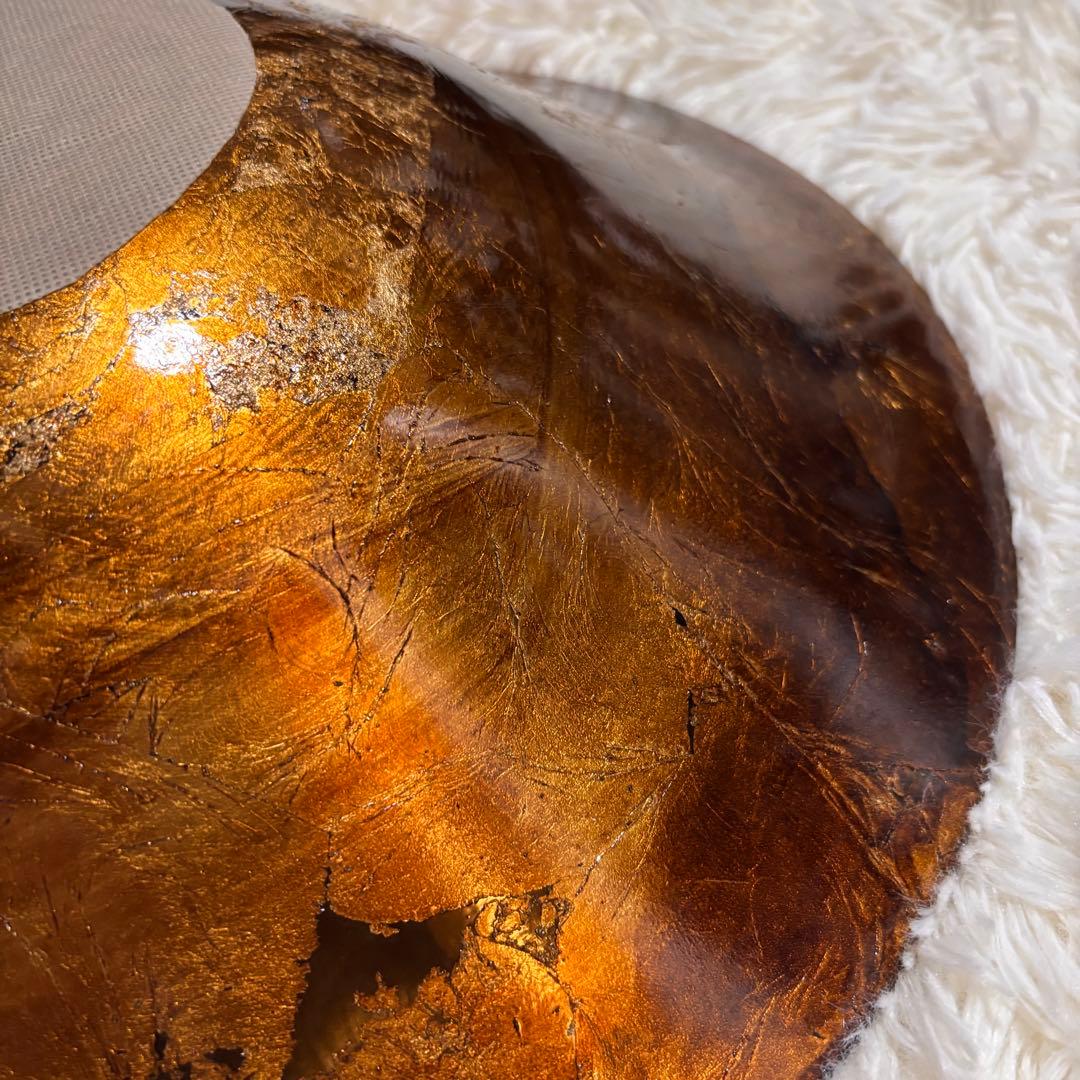 【未使用品】MURANO イタリア製　アート　ガラス 大皿　ボウル　39cm