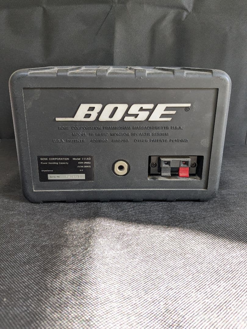 【ジャンク品扱い】 BOSE 111AD スピーカーシステム ペア