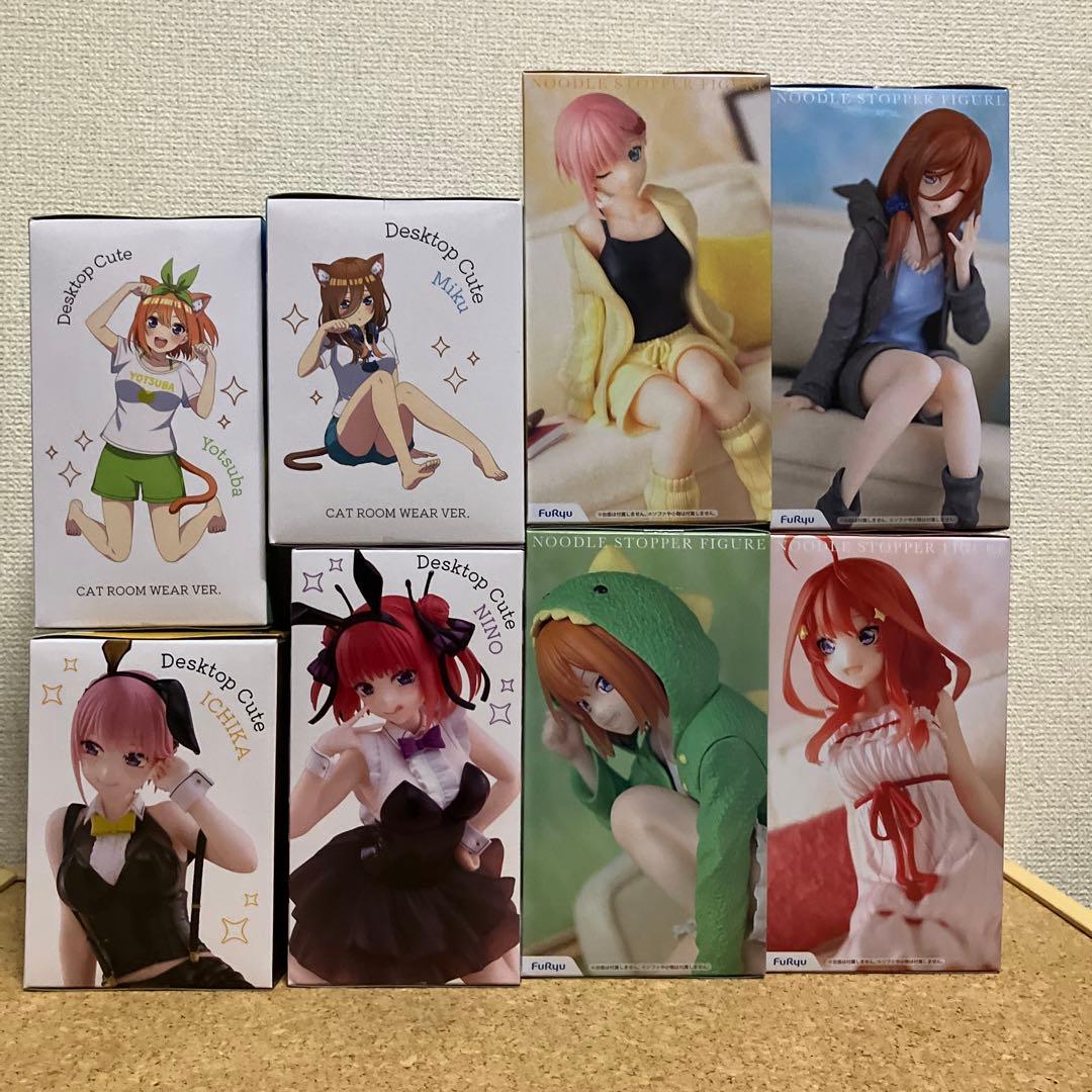 五等分の花嫁　8品＊ ぬーどるストッパー　DESKTOP Cute