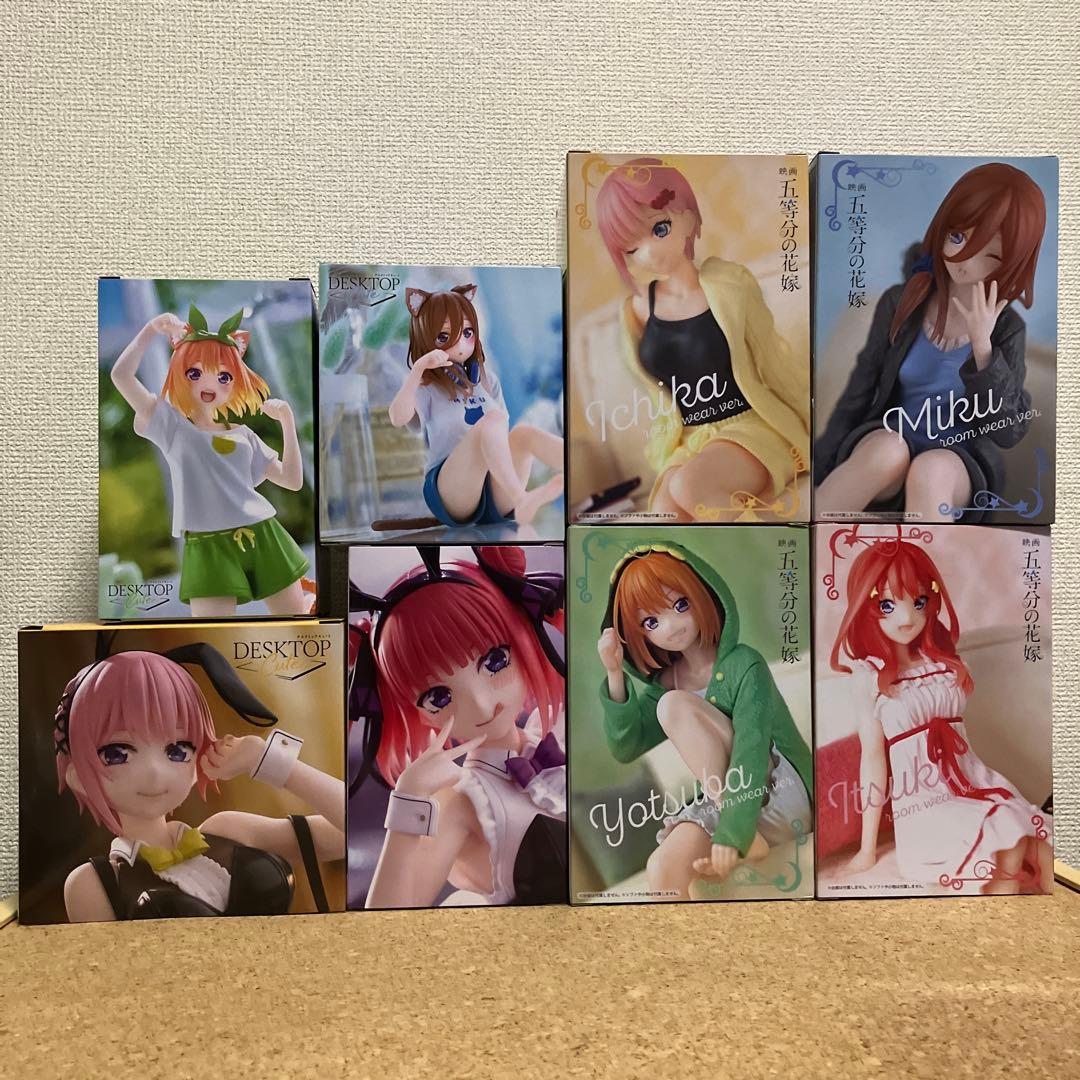 五等分の花嫁　8品＊ ぬーどるストッパー　DESKTOP Cute