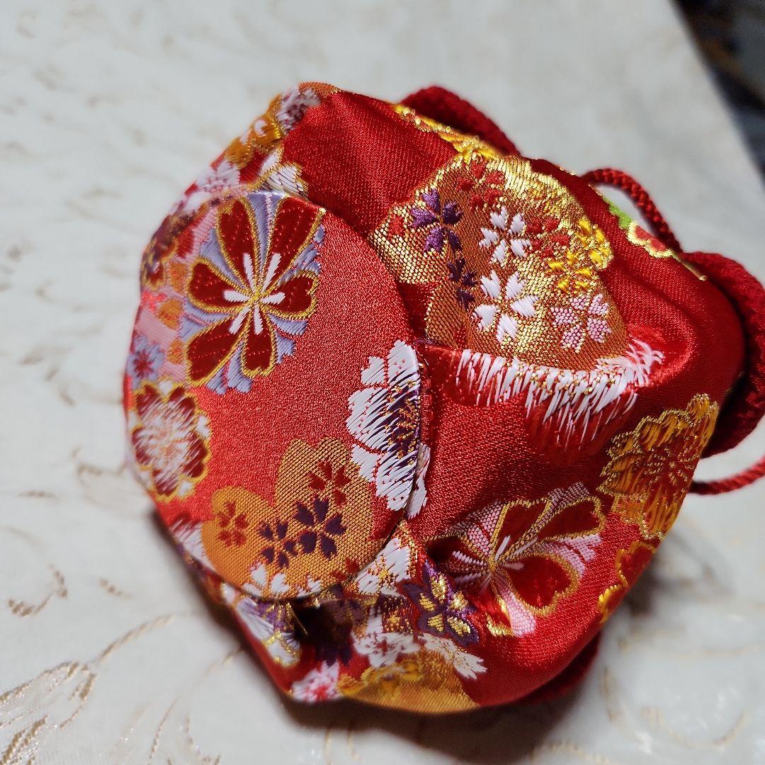 #698 ( 未使用品) 七五三 お正月 草履と巾着 18cm