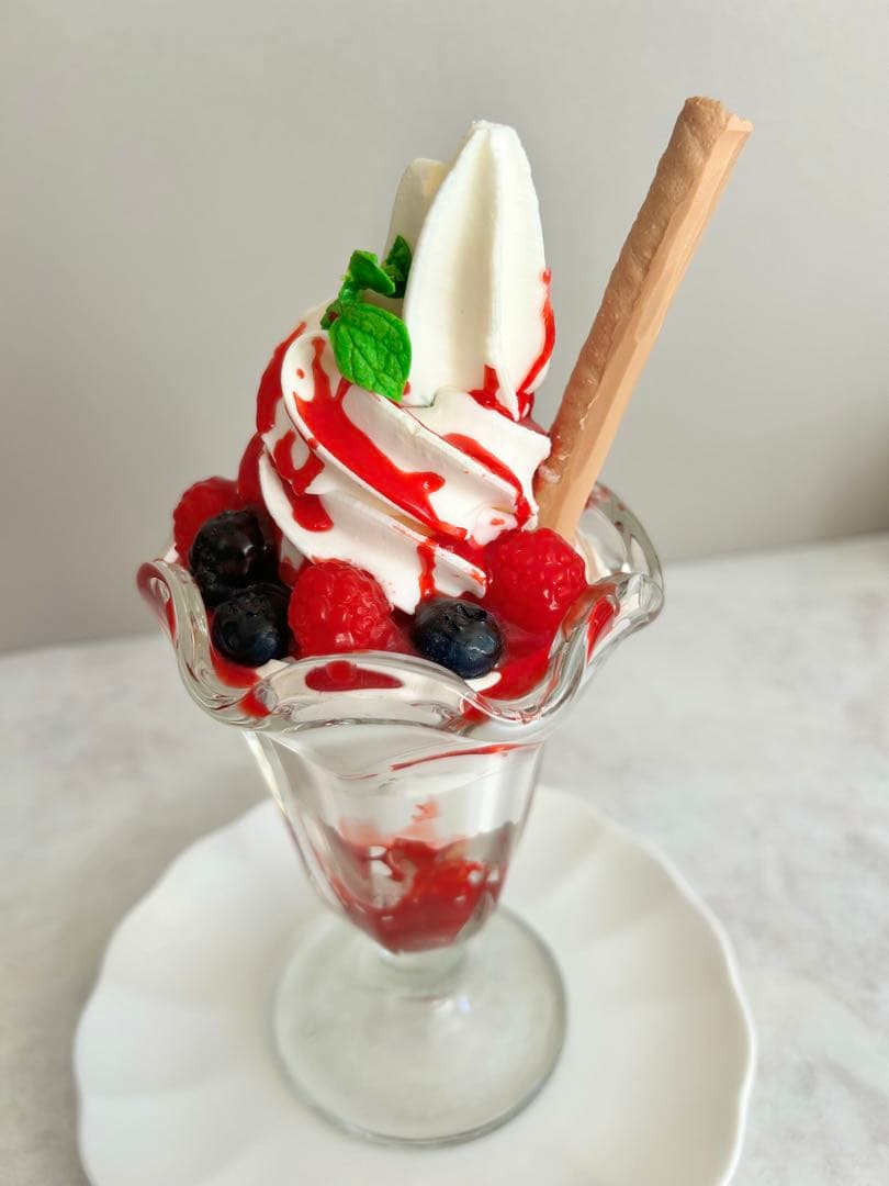 【まいづる】食品サンプル パフェ