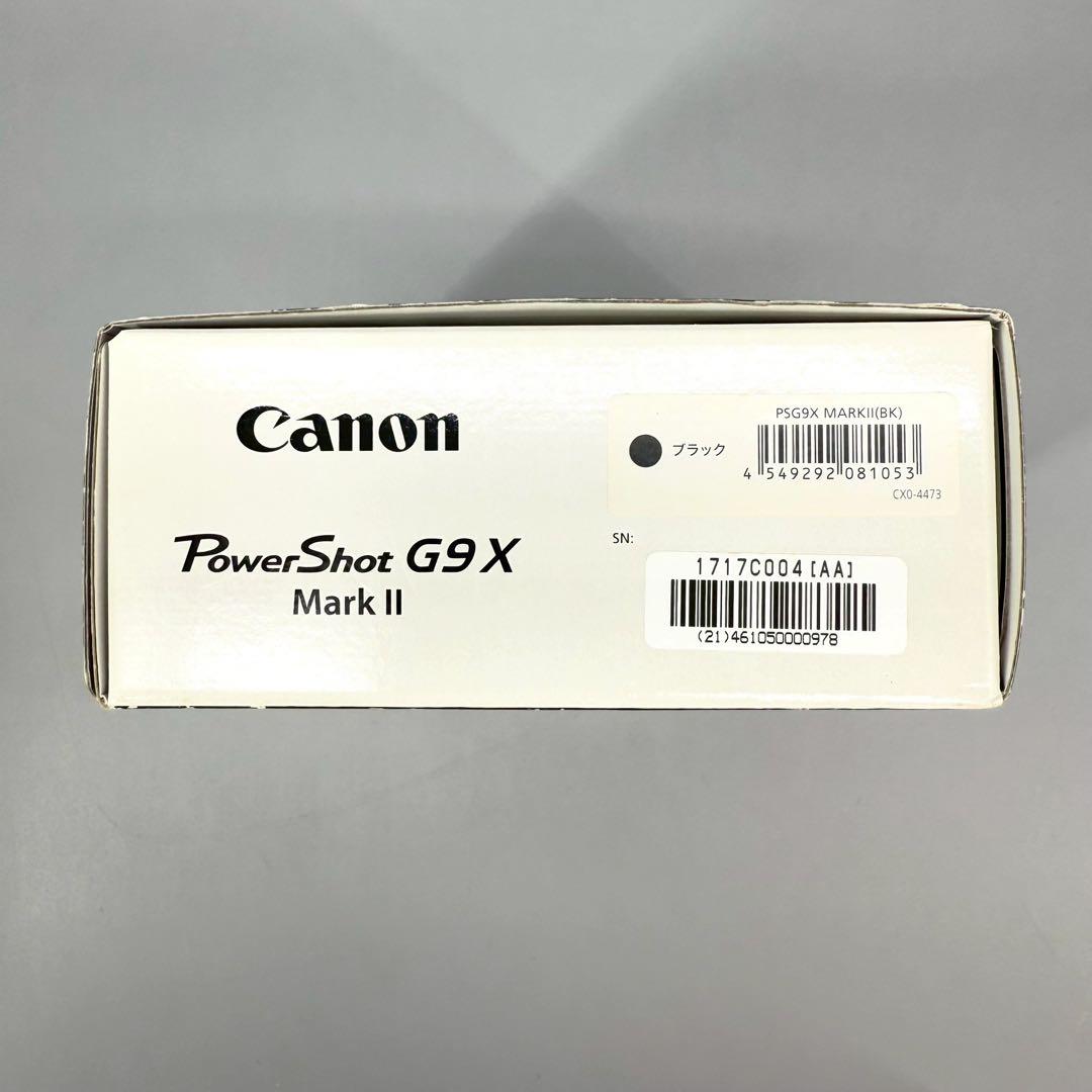 Canon PowerShot G9X MarkII ブラック 【美品】