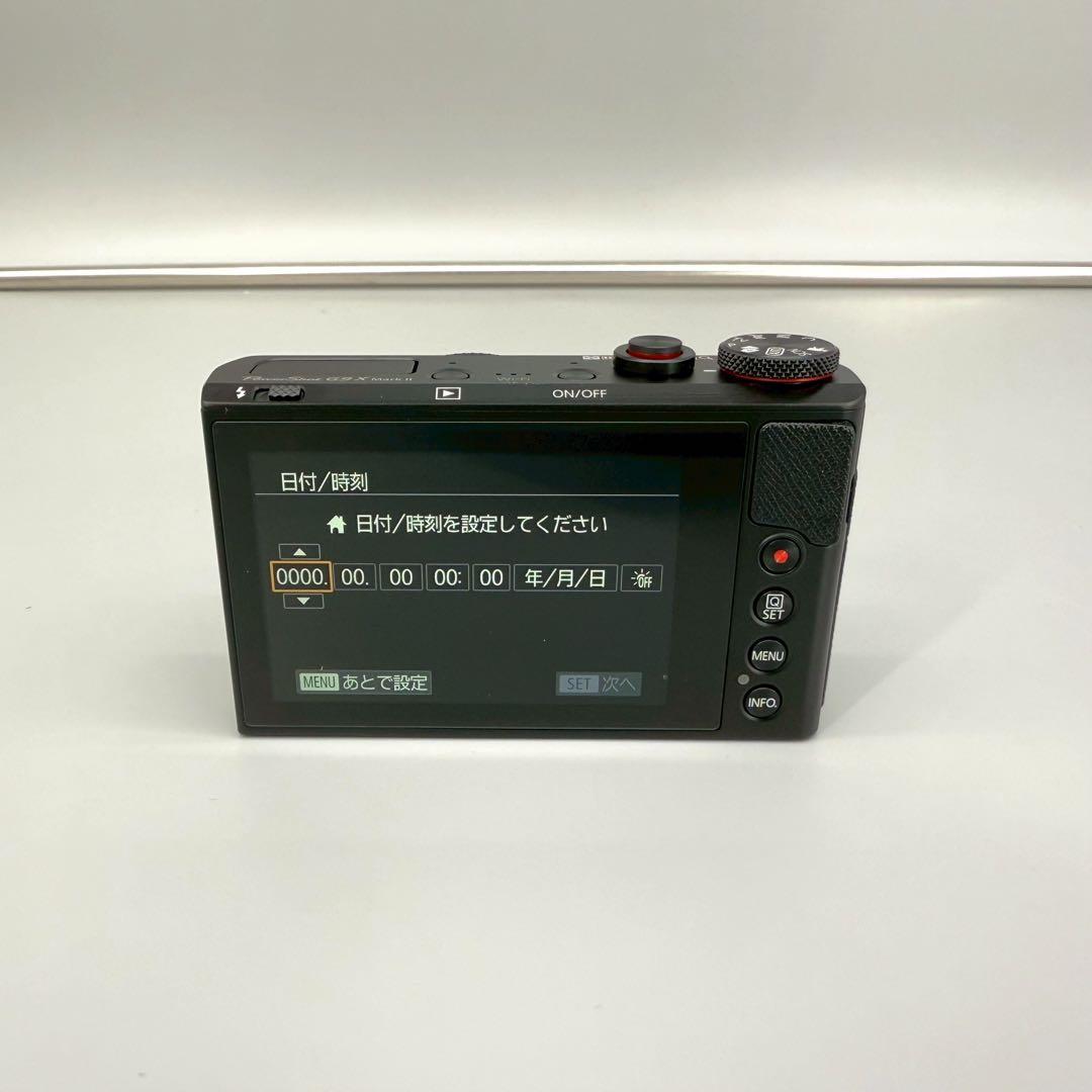 Canon PowerShot G9X MarkII ブラック 【美品】