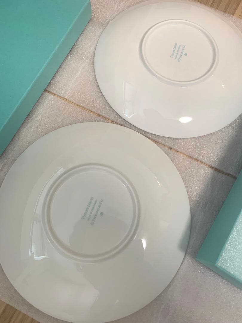 ꕤお値下げ￤新品未使用￤Tiffany｜リーフデザートプレート｜ティファニー