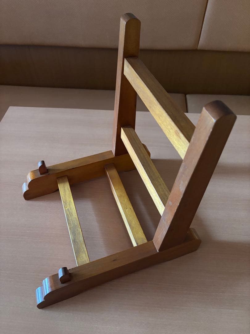 隆泉作　直径60cm 飾り皿　特大絵皿　お皿立て付き