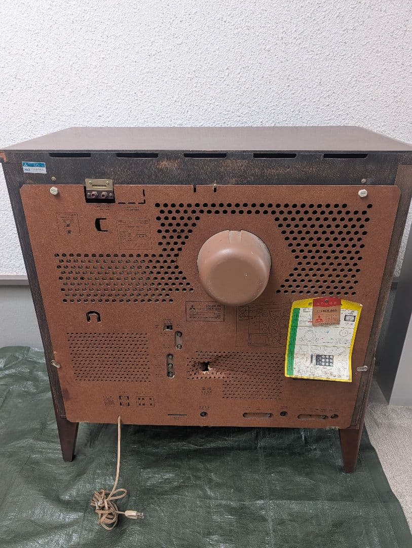 昭和レトロ ブラウン管 テレビ 三菱 ヴィンテージ