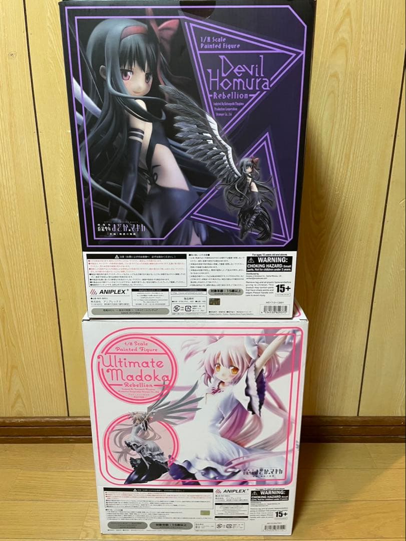 魔法少女まどかマギカ フィギュア アニプレックス　1/8スケール　2体セット