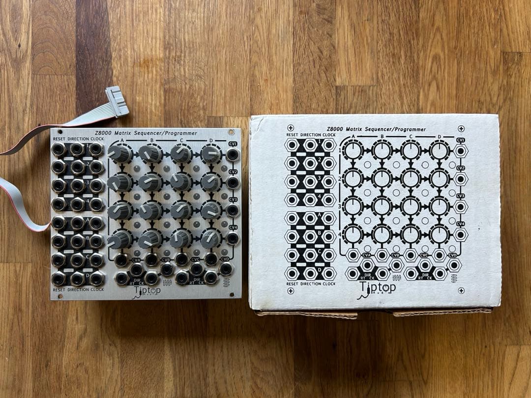 tiptop audio Z8000 シーケンサー モジュラーシンセ