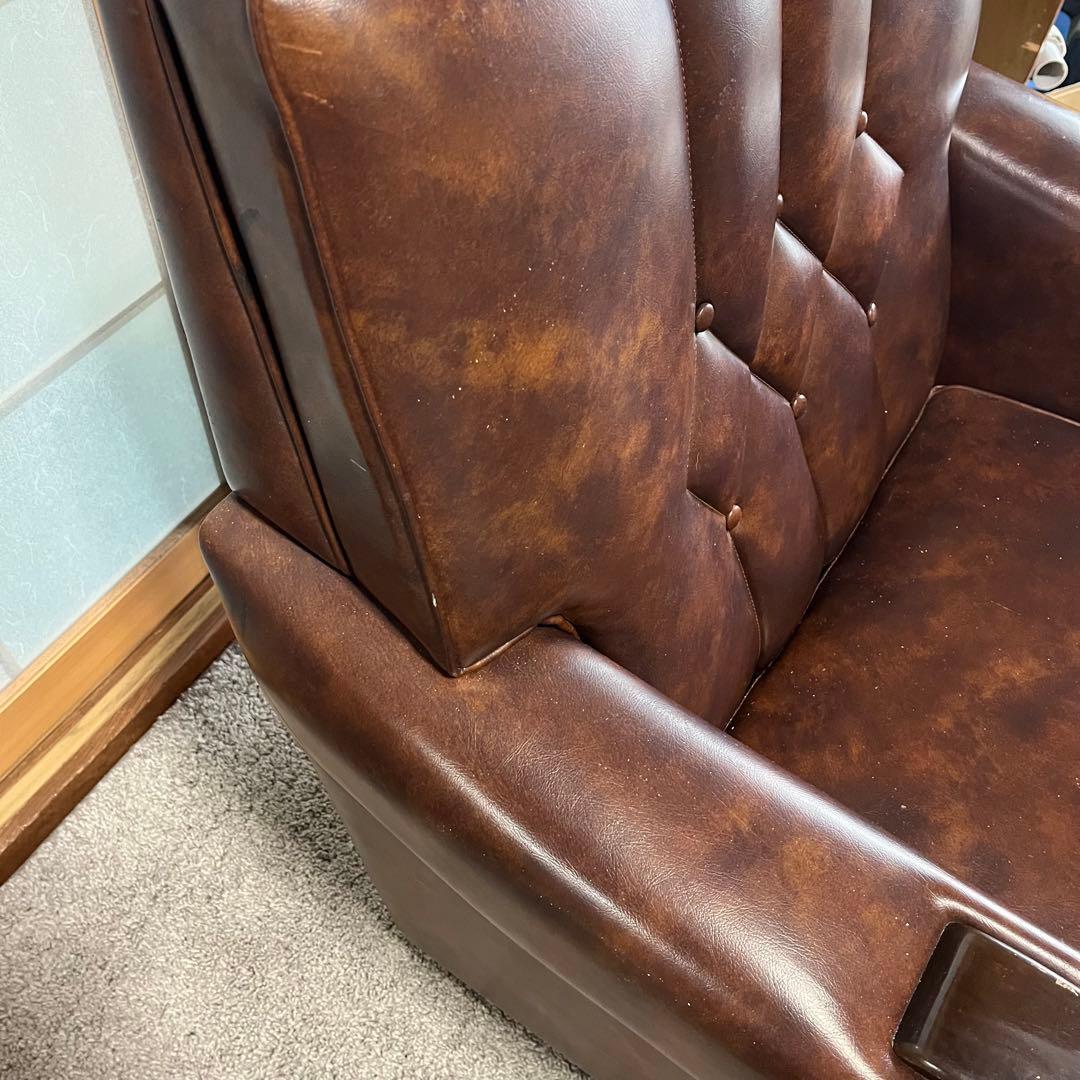 9/10まで！　高級　1人がけ　ソファー　アームレストあり