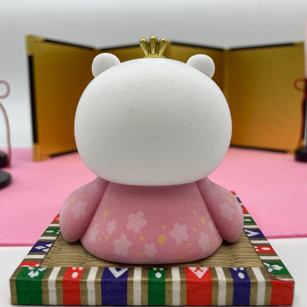 吉徳　ちいかわ&ハチワレ雛人形と道具セット　親王飾り