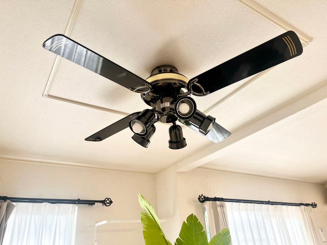 O*︎様 NEC シーリングファンライト 白熱灯 XZF-65108R 5灯 四