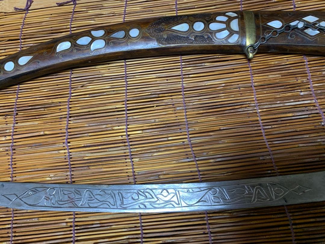 ⭐️カメリア⭐️トルコ製　シャムシール装飾刀　置物