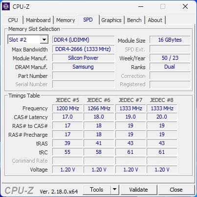 シリコンパワー デスクトップ用 DDR4メモリ 16GB×2枚=計32GB