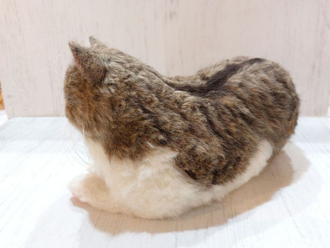 羊毛フェルト　猫　(エキゾチックショートヘア)
