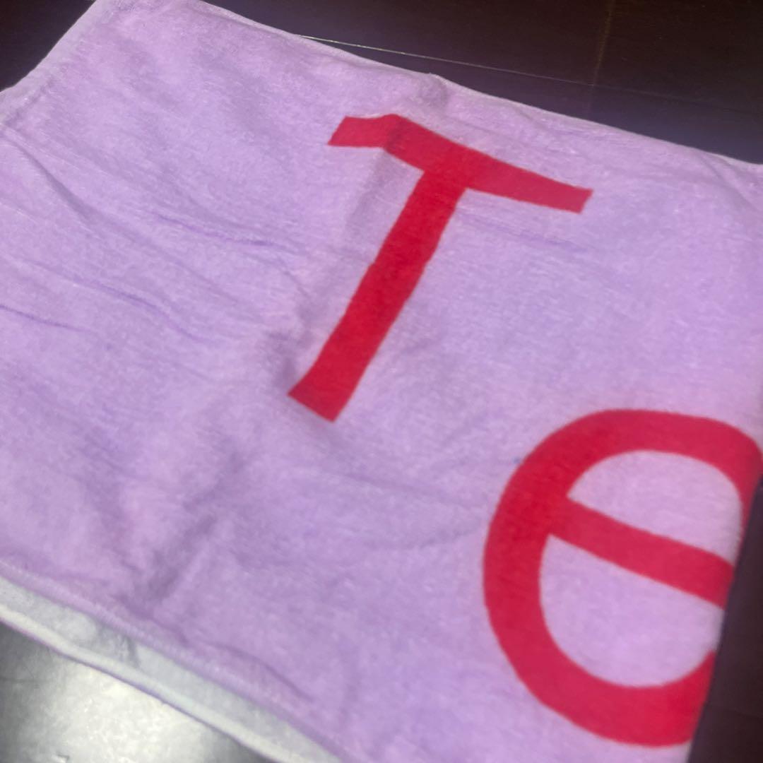 Tele ロゴフェイスタオル