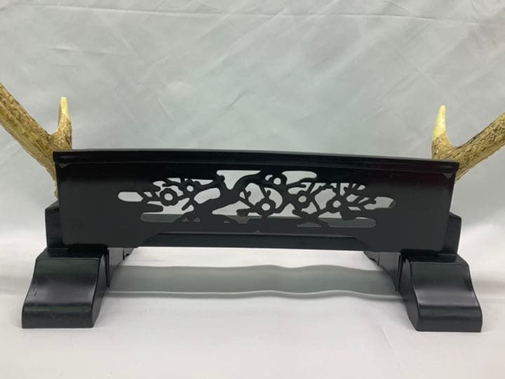 五月人形　鹿の角　置物　太刀飾り台　飾り台　兜飾り　鎧飾り　道具