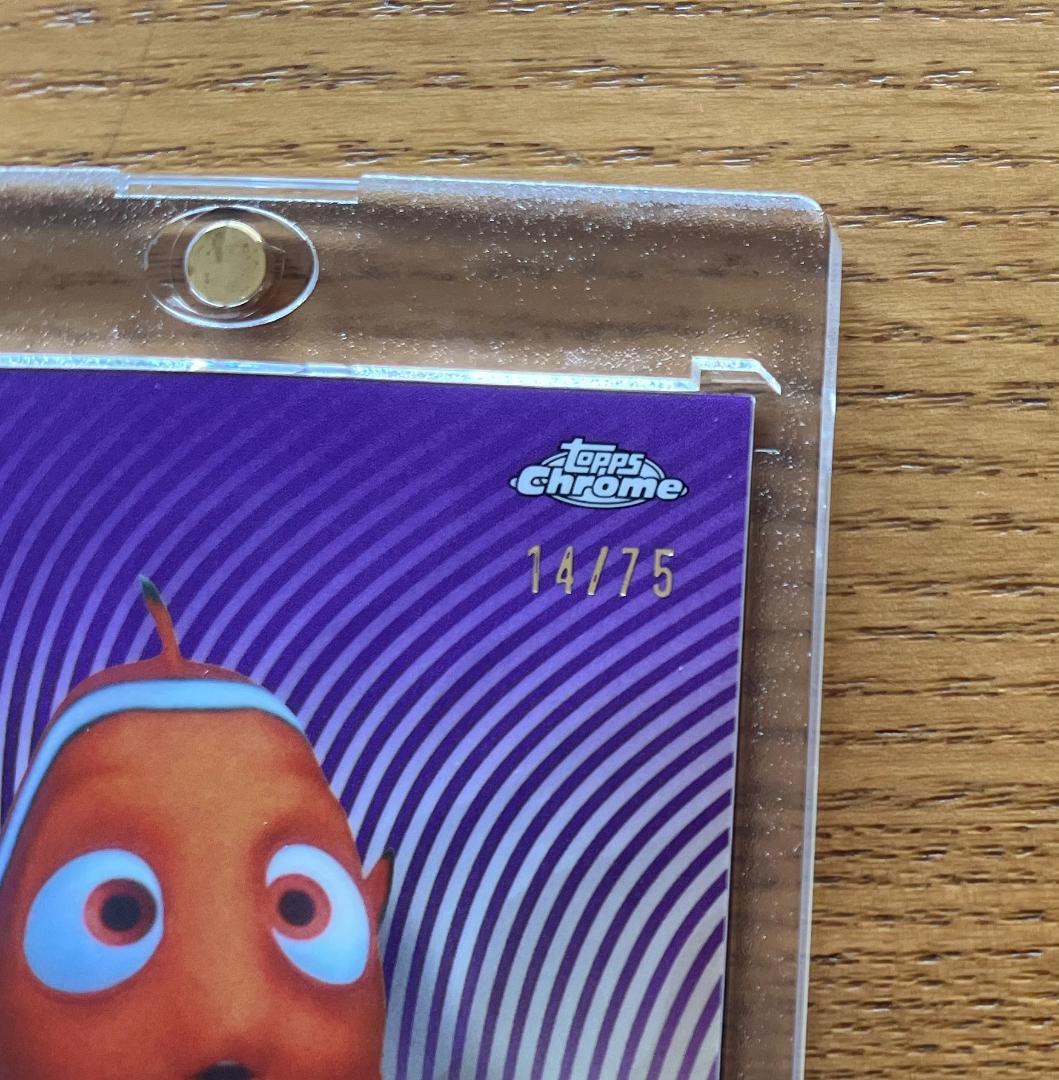 その他 2025 Topps Disney Chrome Nemo Auto /75