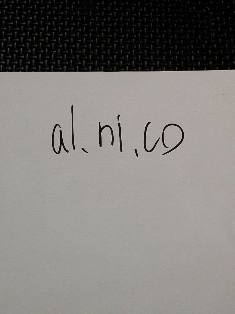 【B2告知ポスター】al.ni.co「TOY$！」非売品