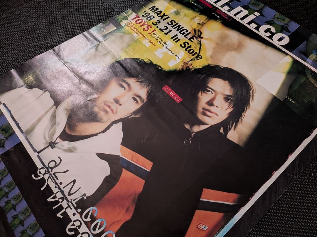 【B2告知ポスター】al.ni.co「TOY$！」非売品