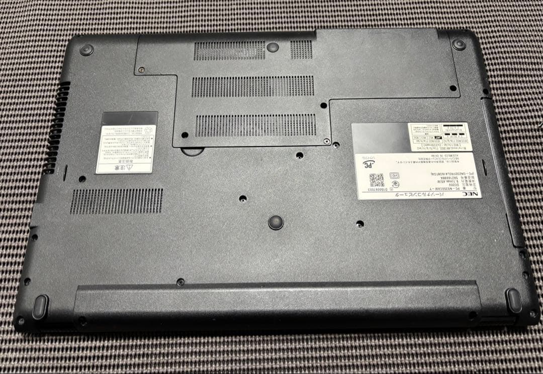 LAVIE PC-NS350CAW-Y 使用3600時間 SSD256GB