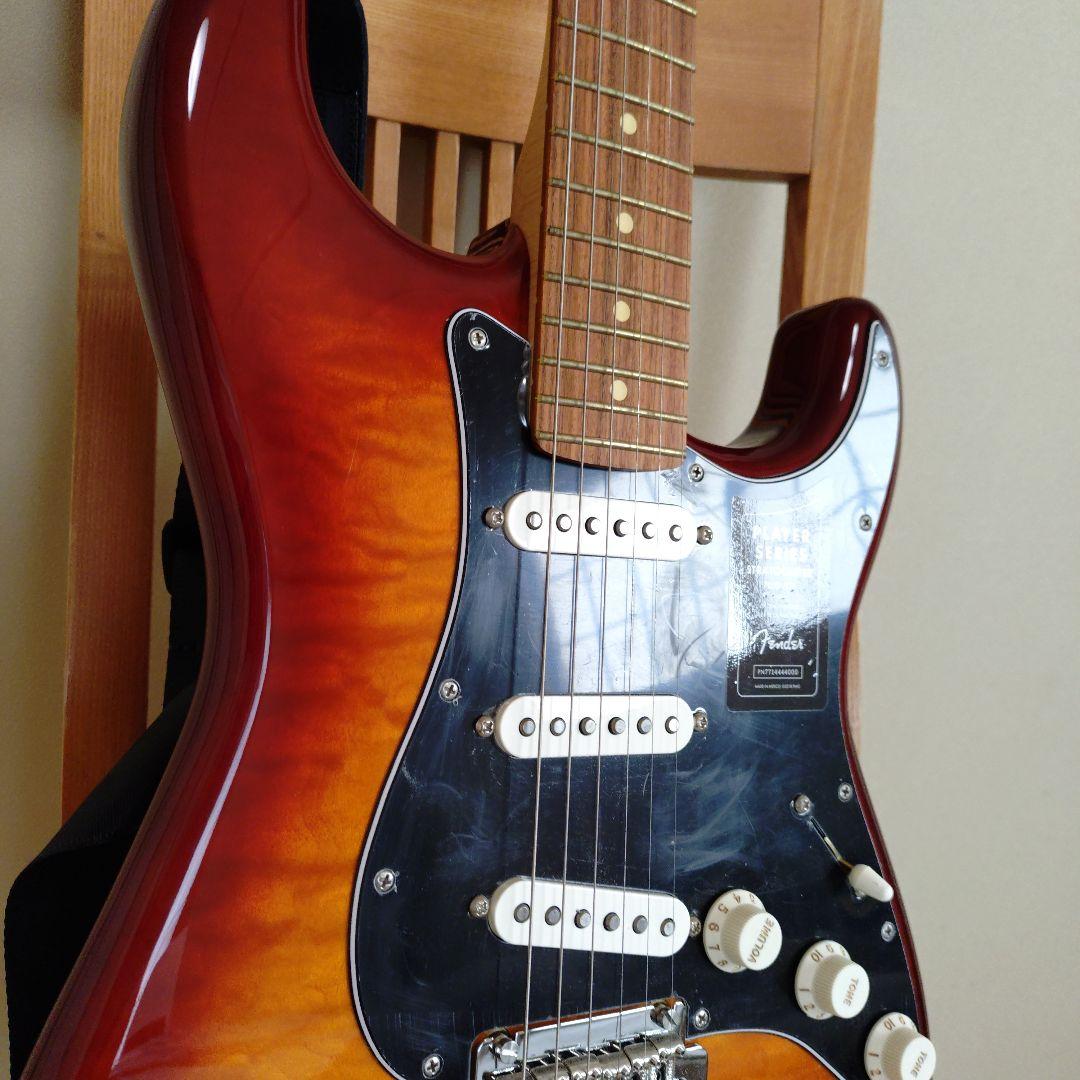 ギター FENDER Player Stratocaster Plus Top PF