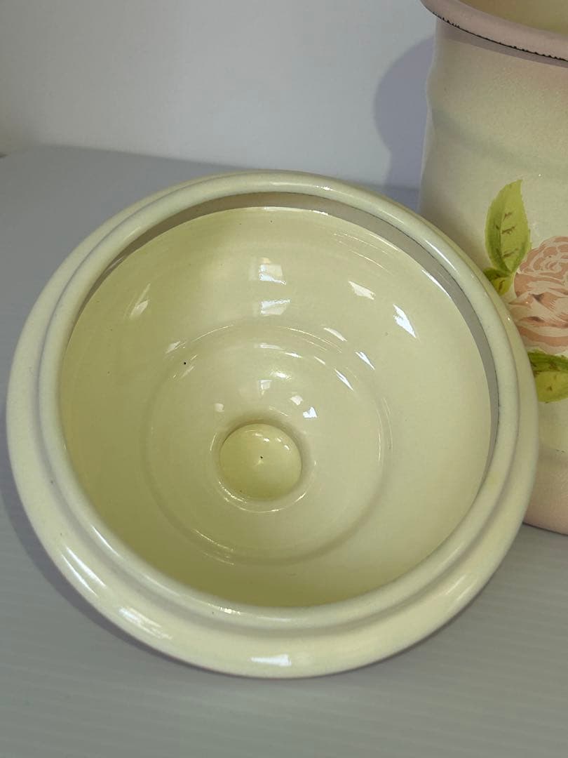 イマン imane ダイアナローズ ビートキャニスター　キャニスター ホーロー