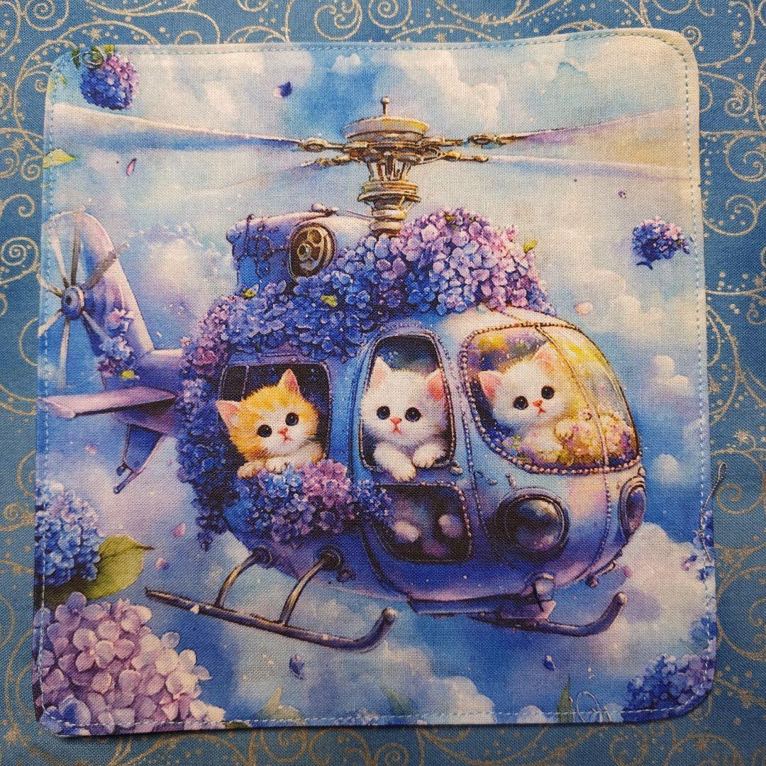 ちっちざる　ハンカチワンコさん柄　17枚