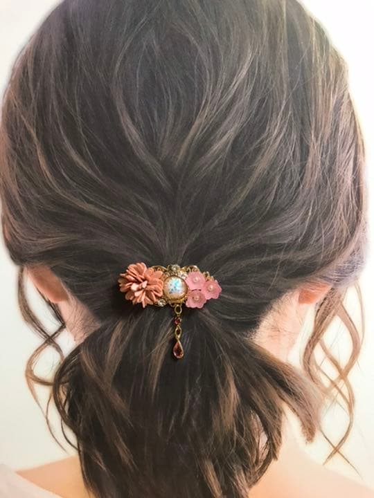 ハンドメイド　 ポニーフック No.17