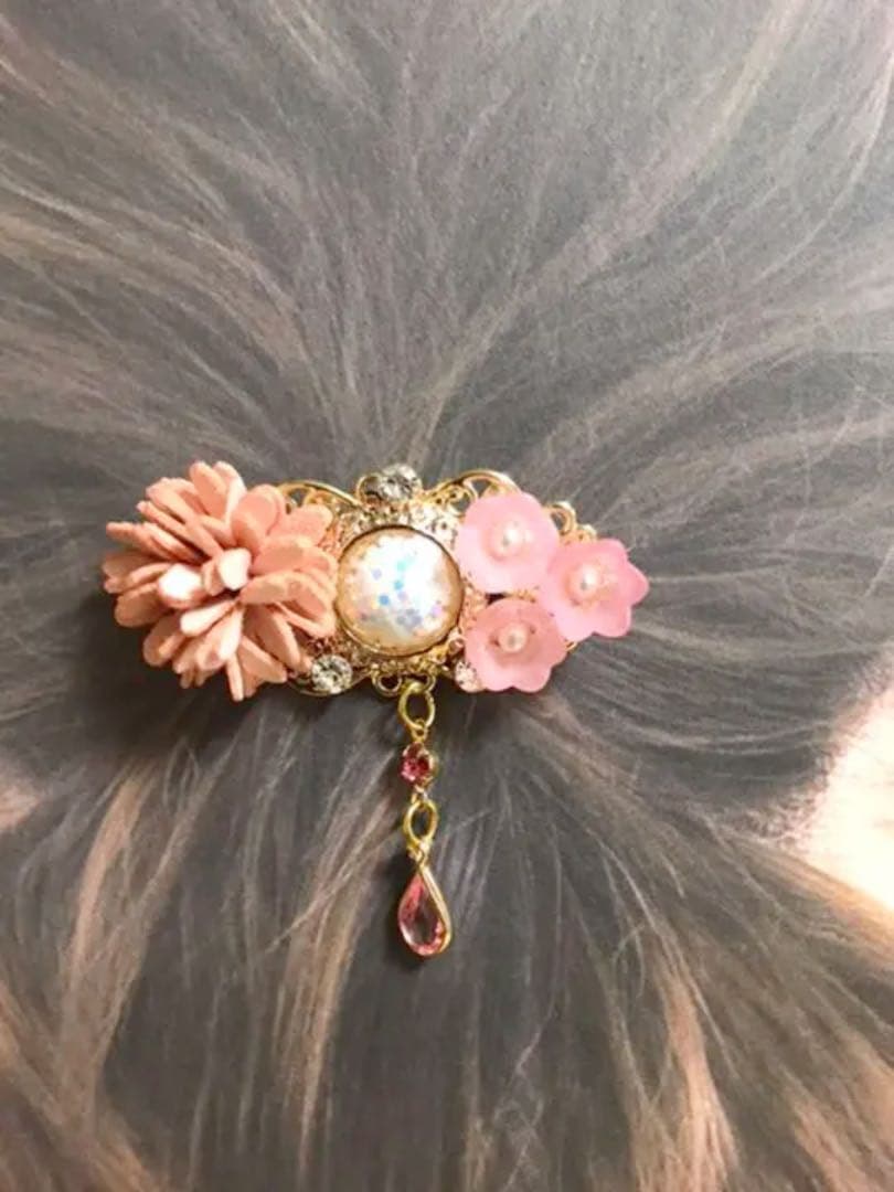 ハンドメイド　 ポニーフック No.17