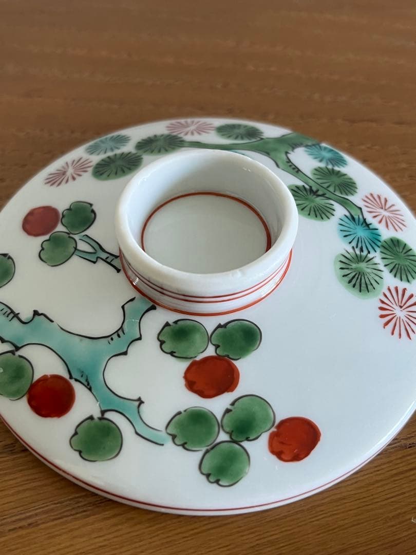 源右衛門窯　茶碗蒸し　小皿　五客